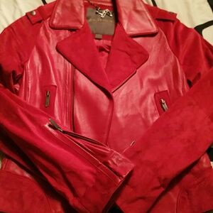Genuine leather Zac Posen Jacket
